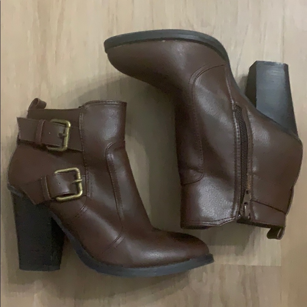 Wild Diva Buckle Booties